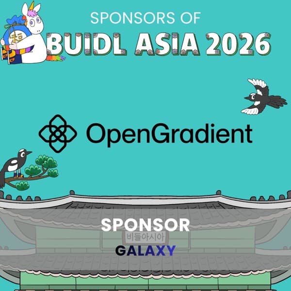 OpenGradient as Galaxy Sponsor of BUIDL Asia 2026